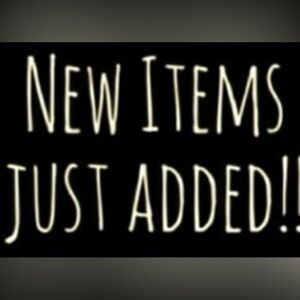 ♥️♥️♥️♥️NEW ITEMS JUST ADDED♥️♥️♥️